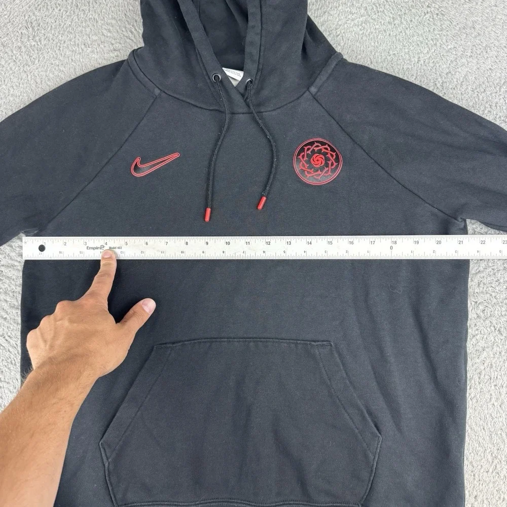 Nike Hoodie Sweatshirt Portland Thorns FC Club Fleece Pullover Mens Medium